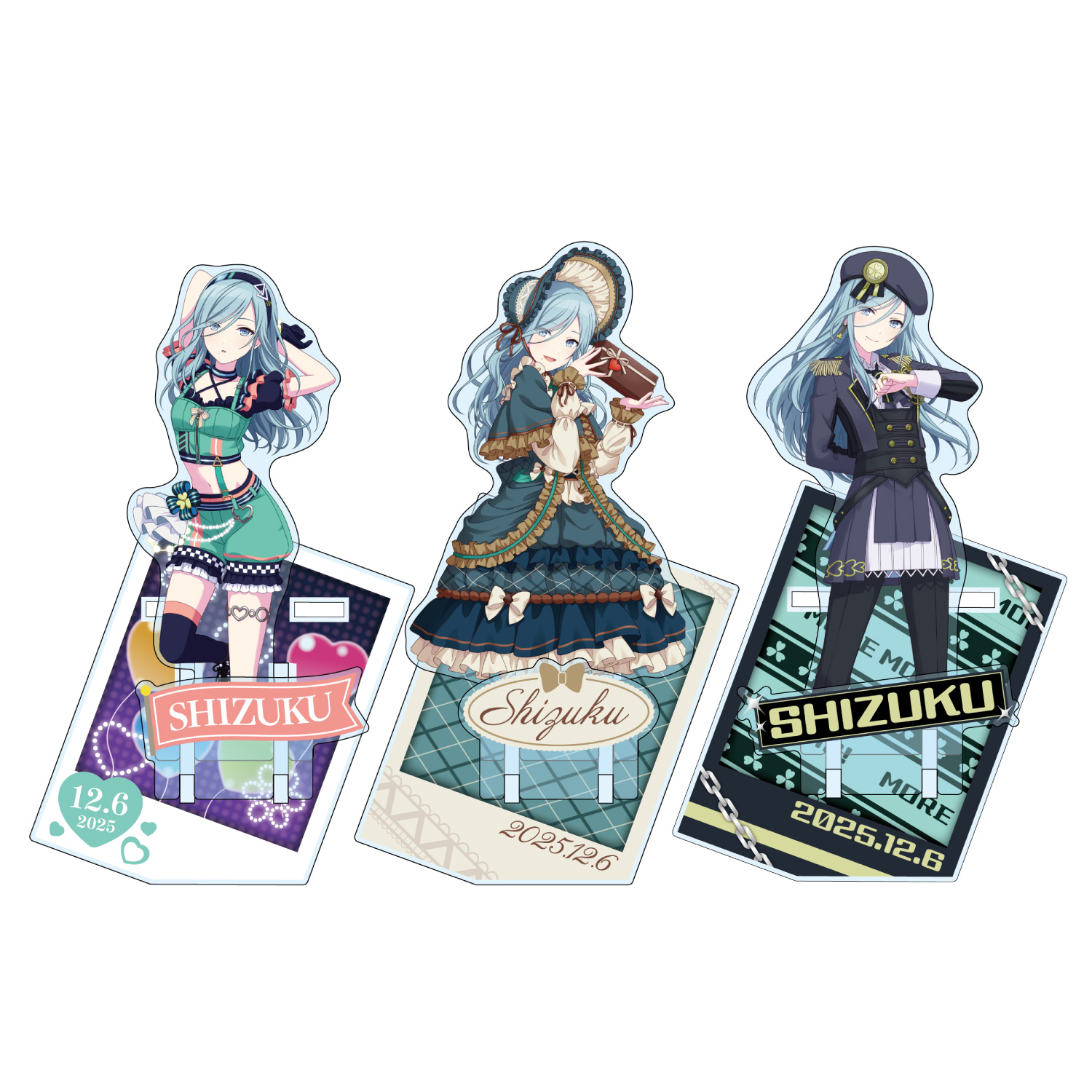 プロセカ日野森雫 セカシン2025ミニア クリルスタンド プロジェクトセカイ/プロセカ 日野森雫 アクスタ2点セット