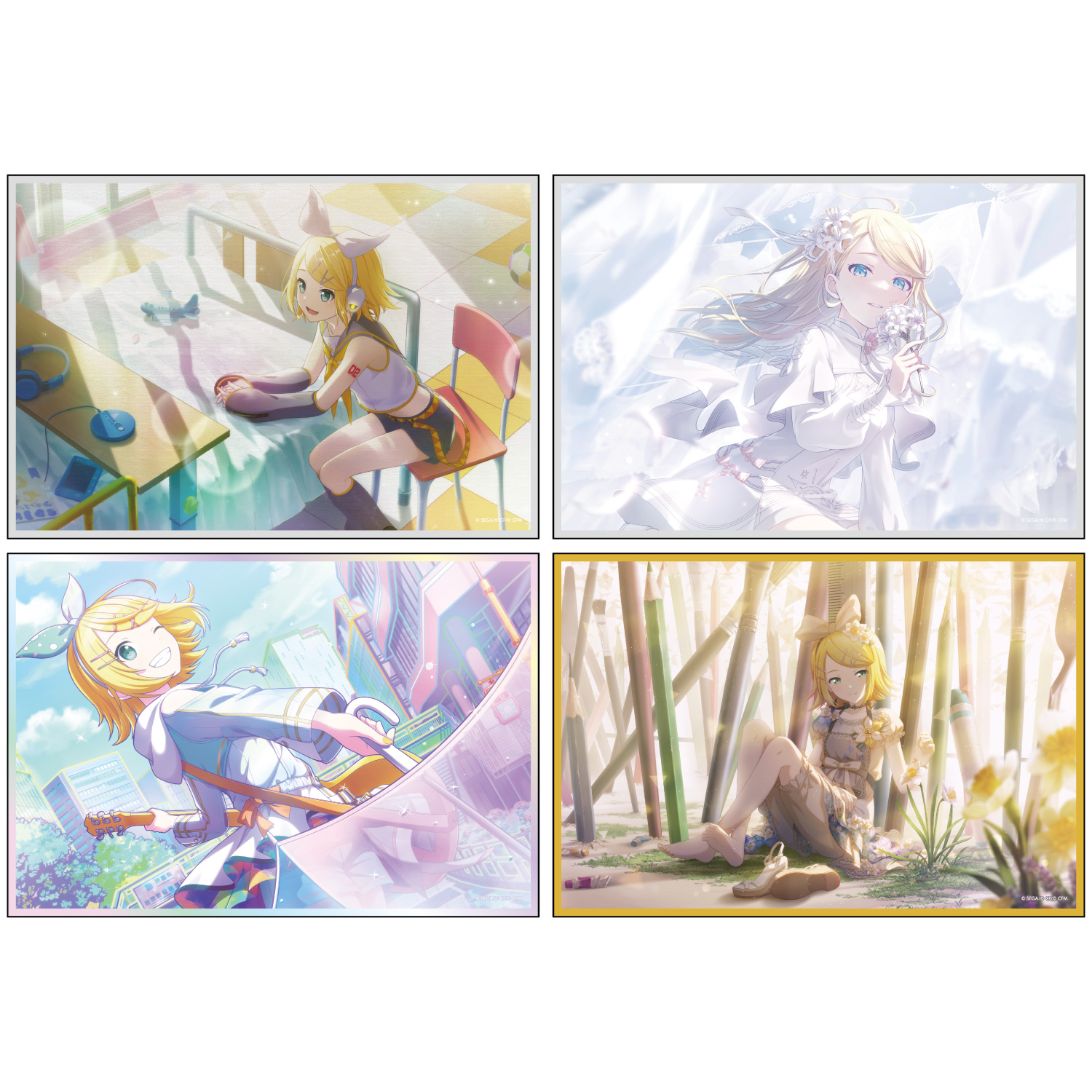 【ぽ。様お取り置き】プロセカ 鏡音リン グッズ プロセカ バースデーギフトシリーズ2024 「教室のセカイの鏡音