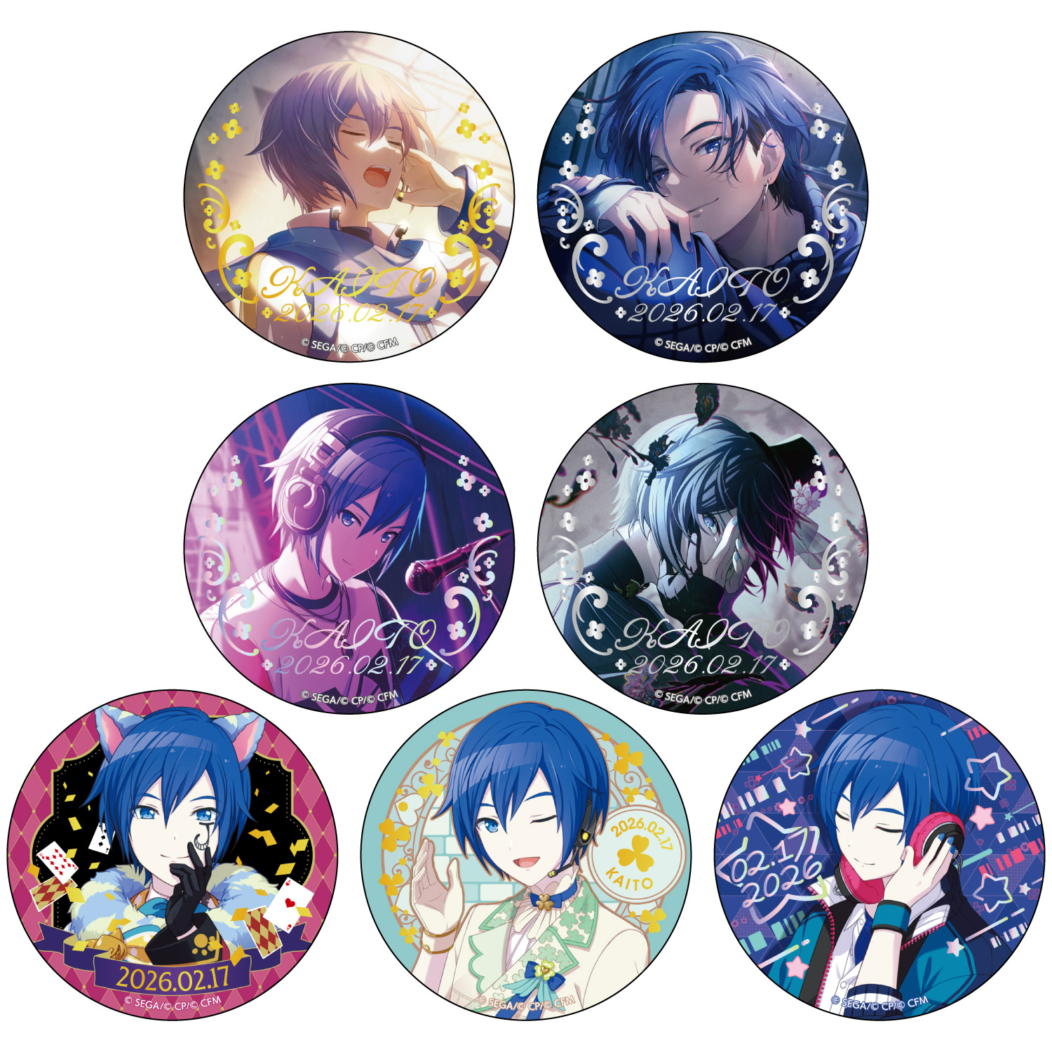 プロセカ KAITO 32C 50点 缶バッジ プロセカ KAITO 缶バッジ - メルカリ