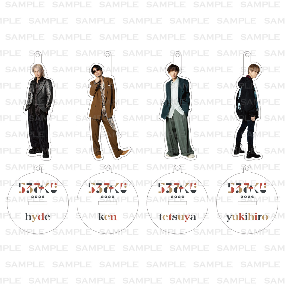 アクリルスタンドキーホルダー