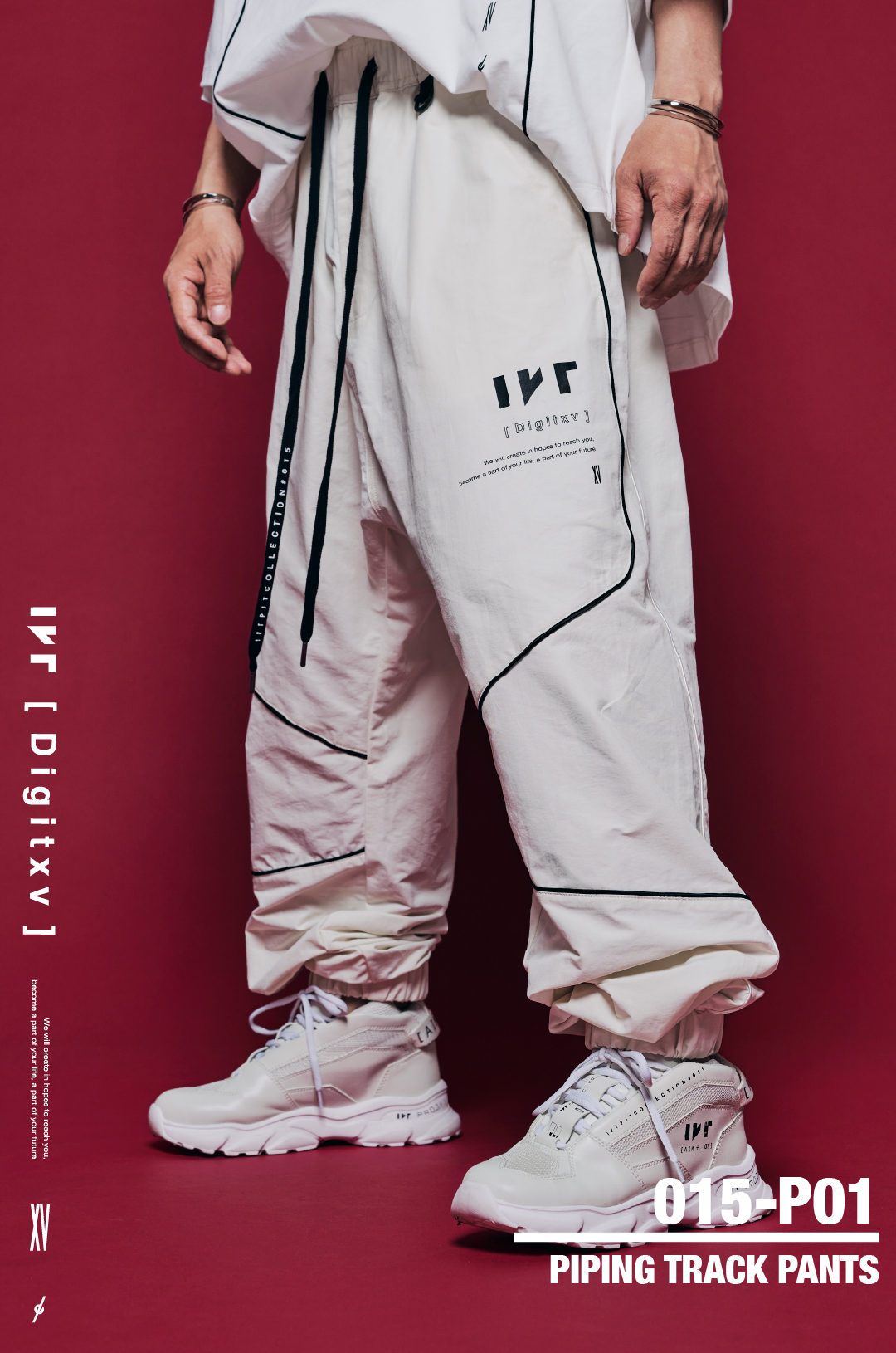 IKE アイケーイー フーディ #009 NYLON×SWEAT HOODIE - IKE Project ONLINE STORE