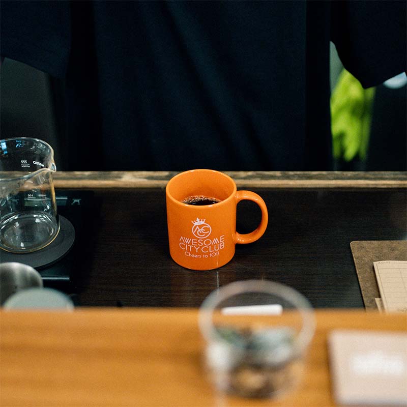 WEB限定】ACC10th Anniv. Logo Mug - Awesome City Club