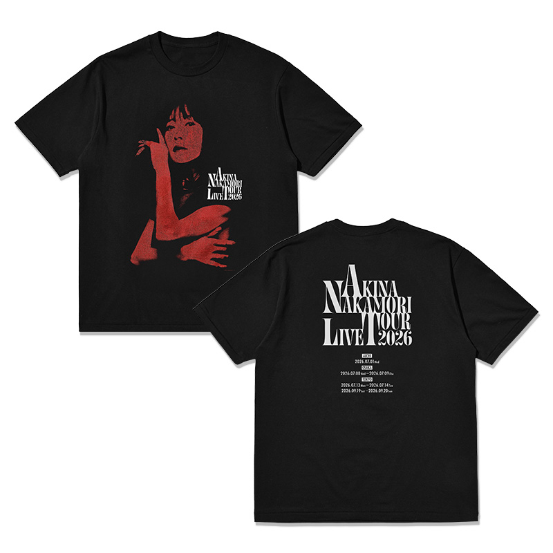 Tシャツ[D] - AKINA NAKAMORI LIVE TOUR 2026 OFFICIAL GOODS STORE