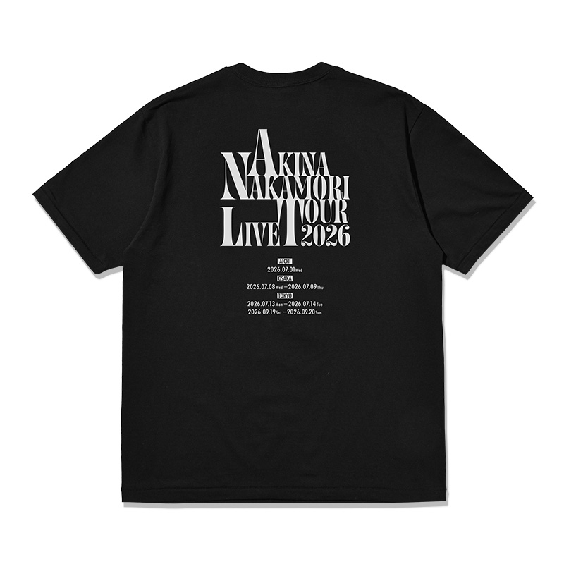 Tシャツ[D] - AKINA NAKAMORI LIVE TOUR 2026 OFFICIAL GOODS STORE