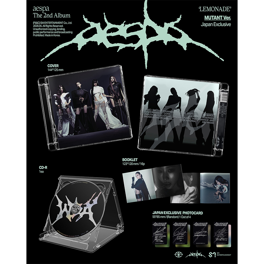 ec board限定トレカ付き】The 2nd Album 'LEMONADE' (MUTANT Ver
