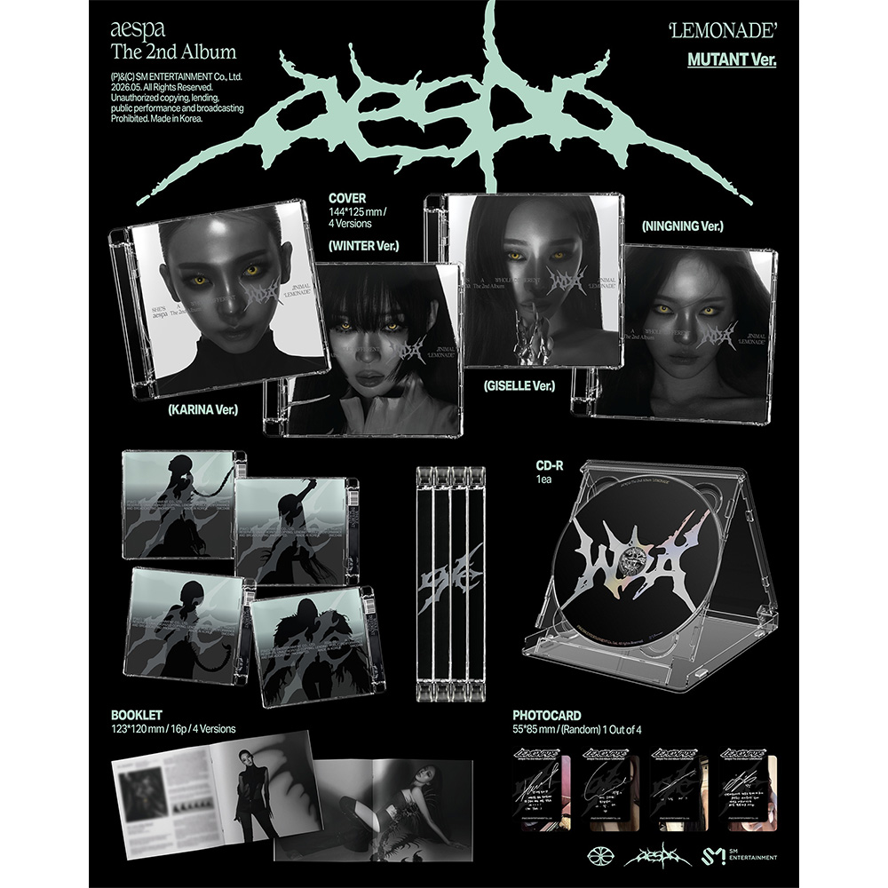 ec board限定トレカ付き】The 2nd Album 'LEMONADE' (MUTANT Ver