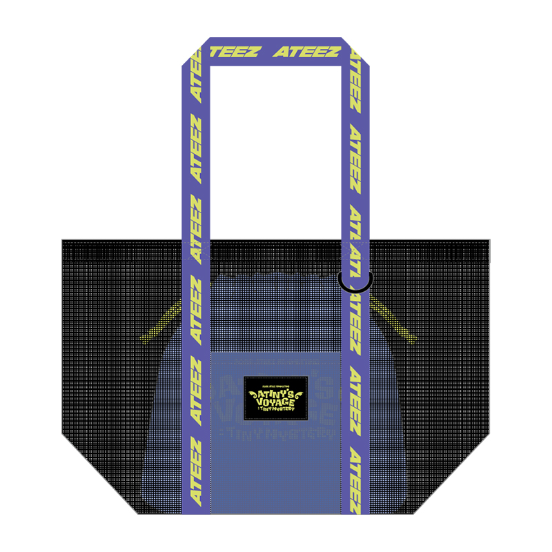 ポーチ付きメッシュトートバッグ - ATEEZ JAPAN OFFICIAL EVENT GOODS
