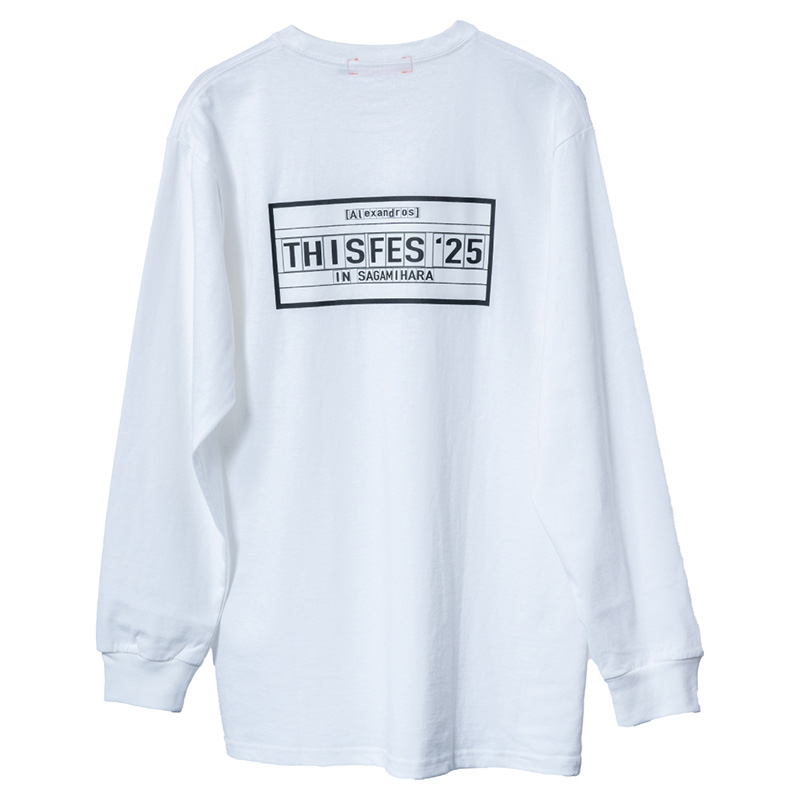 ★激レアデザイン★ alexandros 1.68 ユニフォーム　グッズ　M THIS FES '25 LONG TEE - [Alexandros] presents THIS FES '25