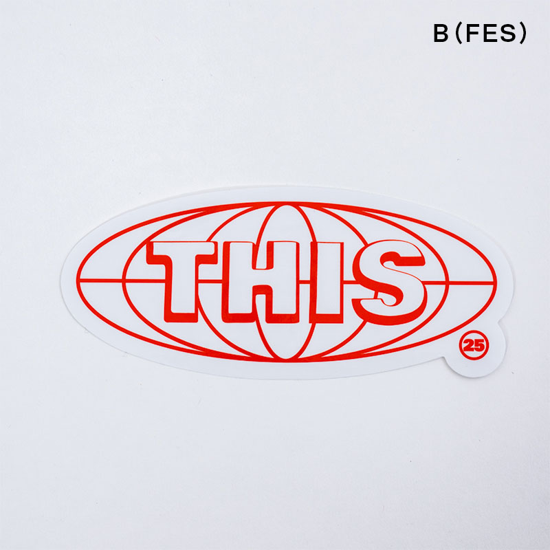 THIS FES '25 CAR STICKER - [Alexandros] presents THIS FES