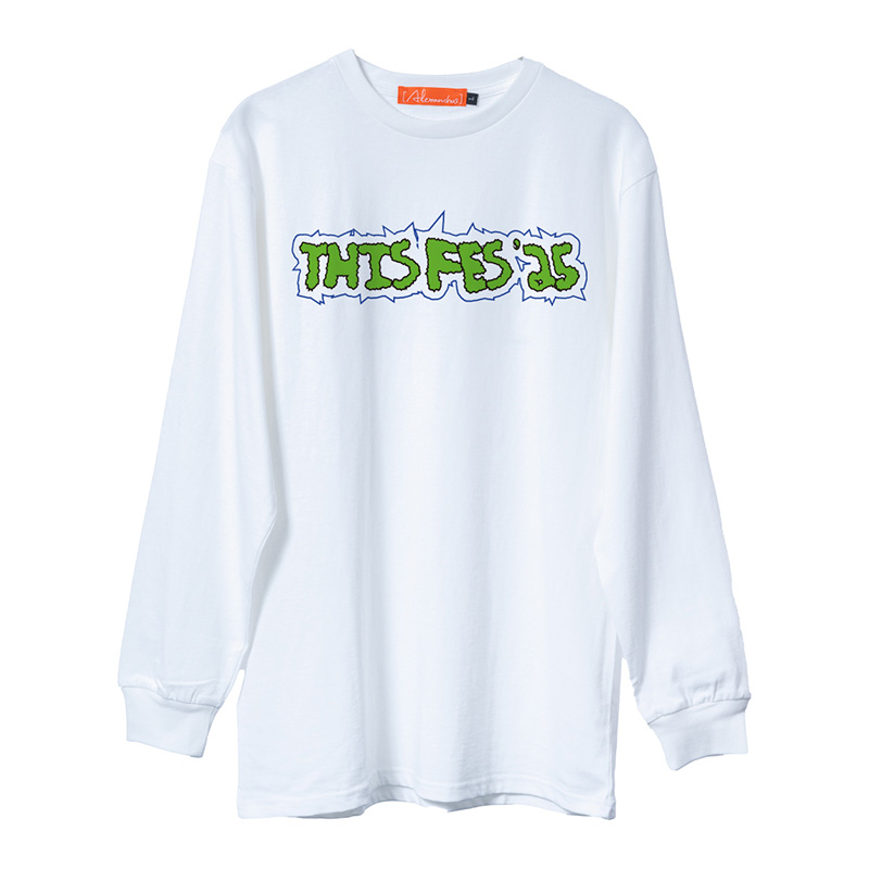 THIS FES '25 TIME TABLE LONG TEE - [Alexandros] presents