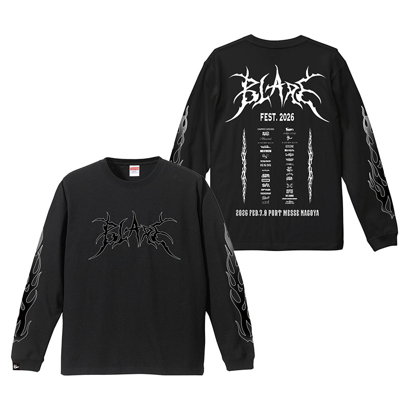 BLARE FEST. 2026 LONG SLEEVE【4】 - BLARE FEST. 2026