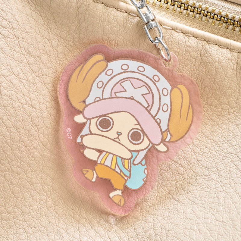 アクリルキーホルダー ＜pink＞ かくれんぼ - ONE PIECE CHOPPER's