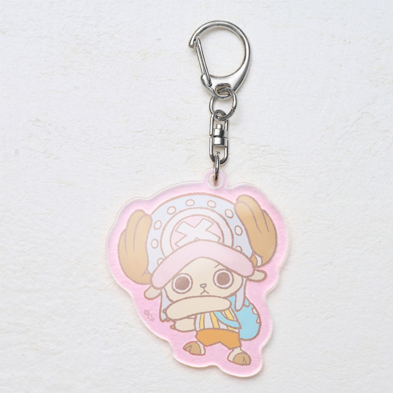 アクリルキーホルダー ＜pink＞ かくれんぼ - ONE PIECE CHOPPER's