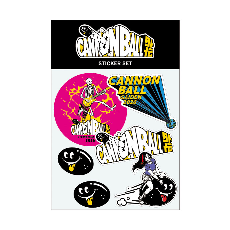 ステッカーセット - CANNONBALL OFFICIAL GOODS STORE