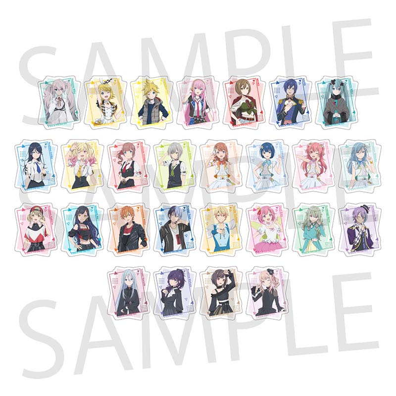 「劇場版プロジェクトセカイ　壊れたセカイと歌えないミク」キャラクターイラスト ステッカー