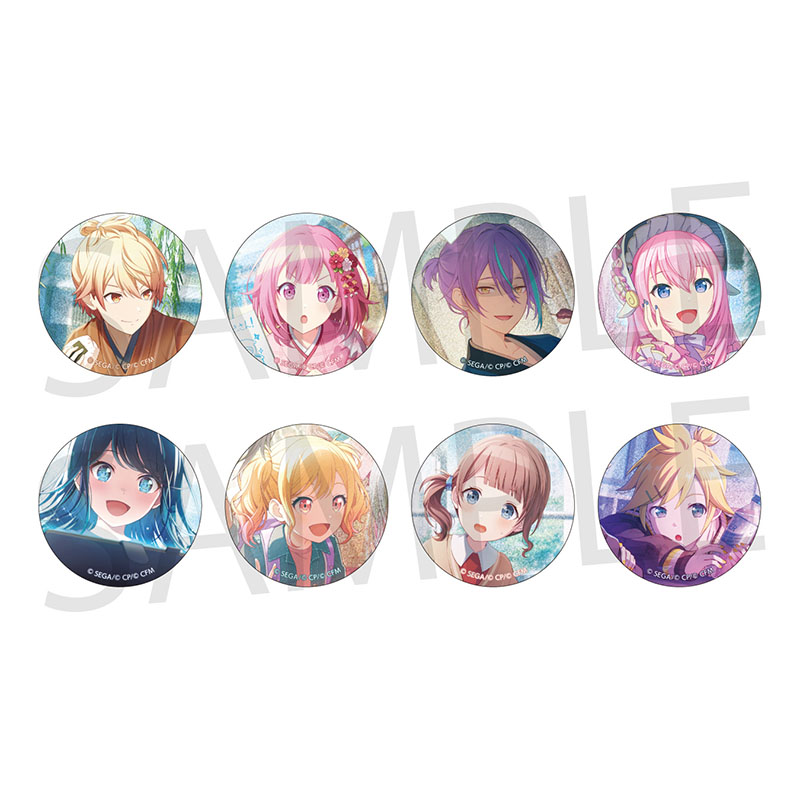 グリッター缶バッジ イベントイラストコレクション vol.45 A