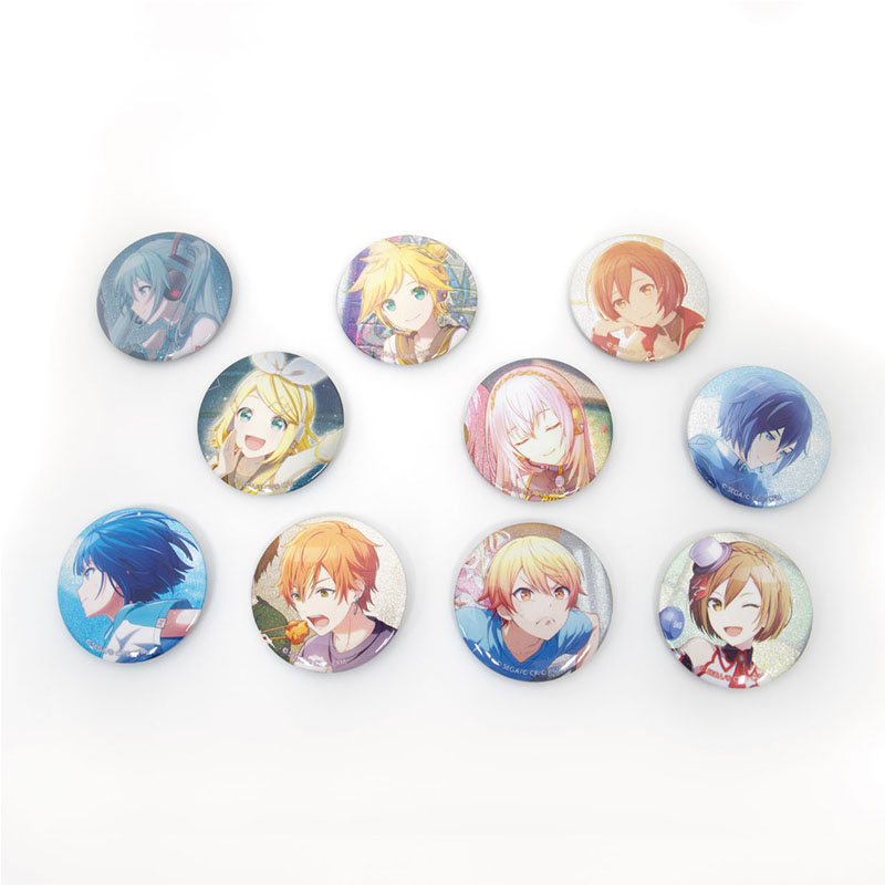 グリッター缶バッジ イベントイラストコレクション vol.45 C