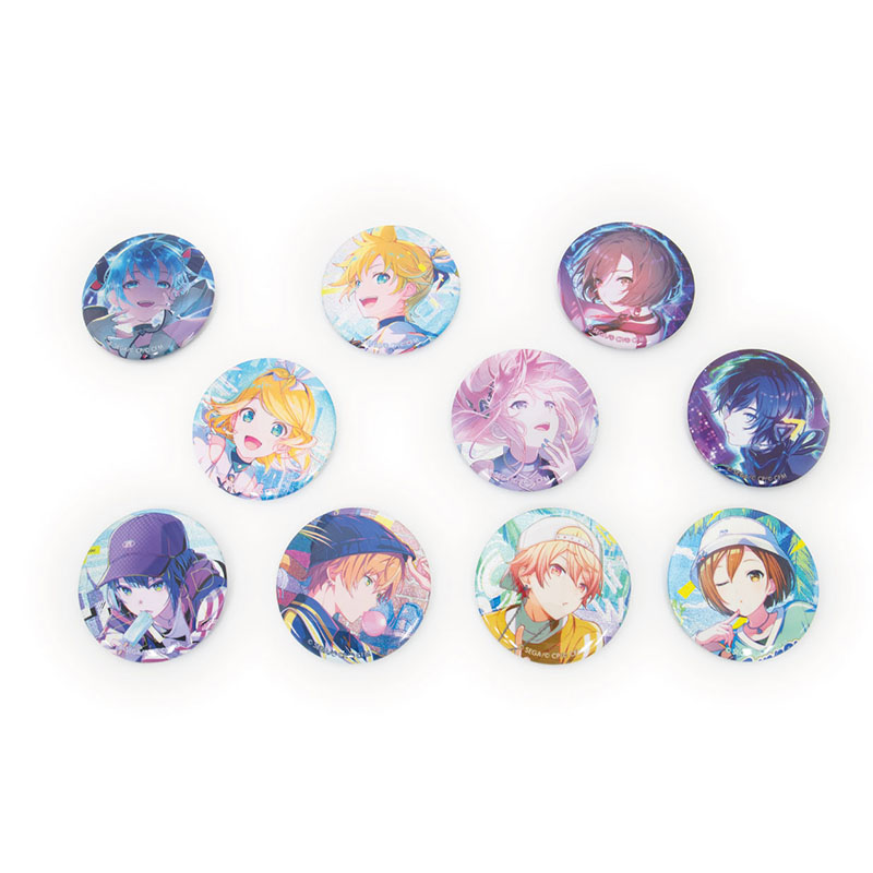 【値下げ】美風藍　グリッタースター　缶バッチ グリッター缶バッジ イベントイラストコレクション vol.46 C