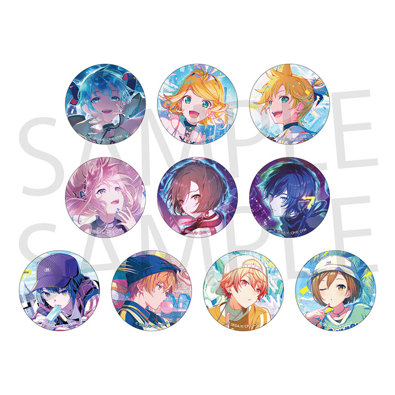 グリッター缶バッジ イベントイラストコレクション vol.46 C