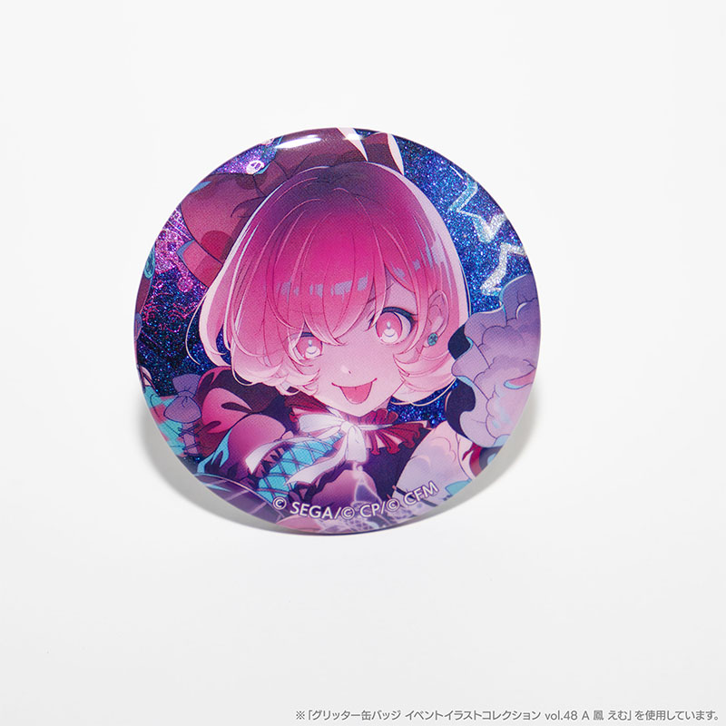 予約商品】グリッター缶バッジ イベントイラストコレクション vol.48 A