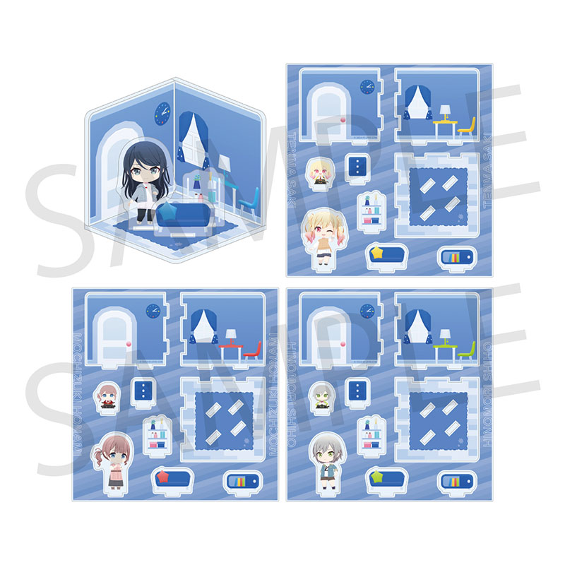 プロセカ ニーゴ アクリルジオラマ 予約商品】マイセカイ アクリルルームジオラマ きらめく流星ルーム
