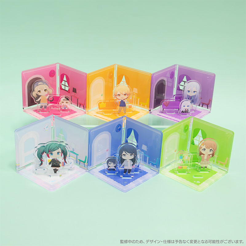 プロセカ ニーゴ アクリルジオラマ グッズ プロジェクトセカイ クリフェス バグ アクリルジオラマ