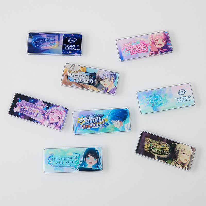 予約商品】アクリルバナーバッジコレクション vol.18 A BOX - Colorful