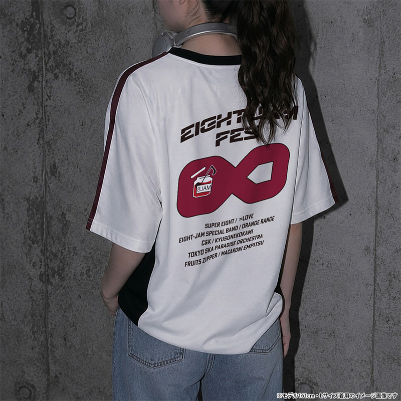 ユニフォームT（ホワイト） - EIGHT-JAM FES 2026 OFFICIAL GOODS STORE
