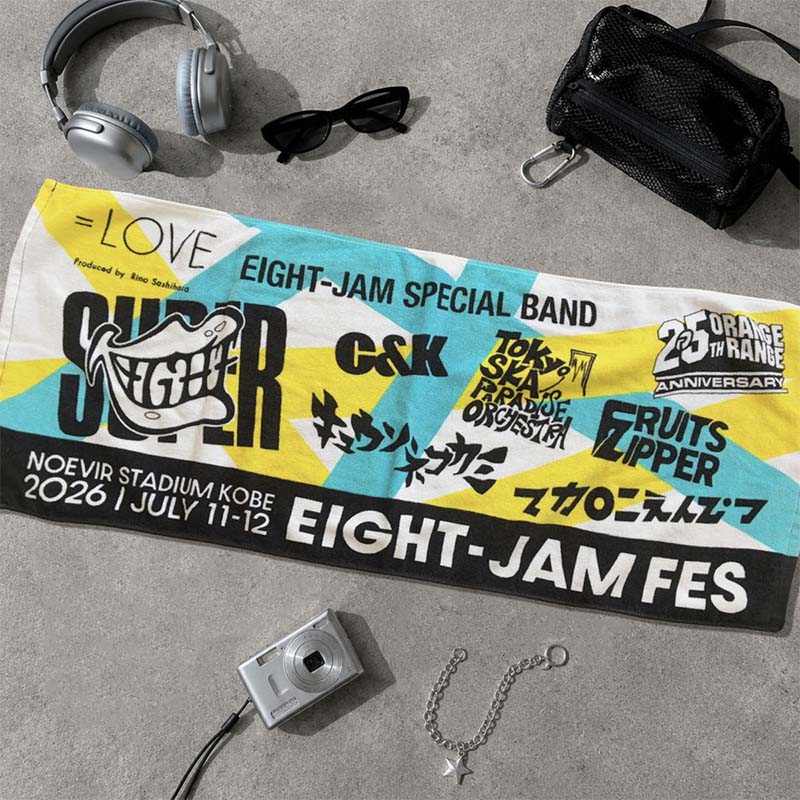 フェイスタオル - EIGHT-JAM FES 2026 OFFICIAL GOODS STORE