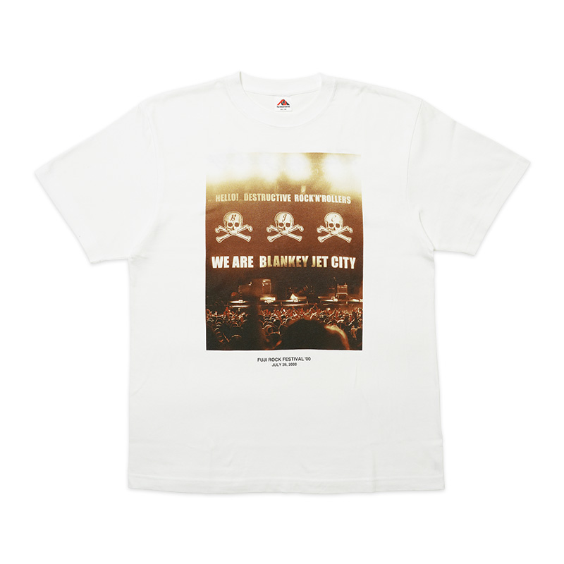 BLANKEY JET CITY FUJIROCK Tシャツ BLANKEY JET CITY x FUJI ROCK FESTIVAL Tシャツ - GAN-BAN/岩盤