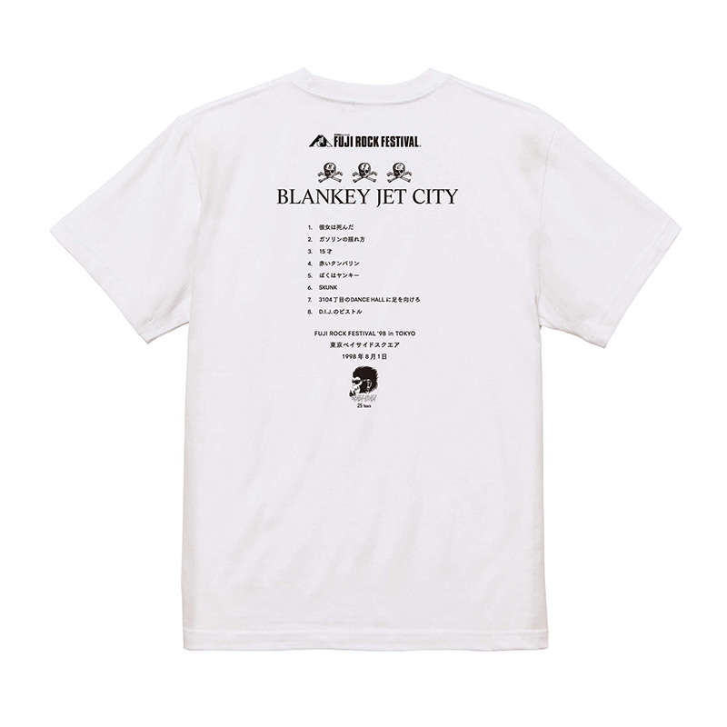 FUJI ROCK FESTIVAL '98 -BLANKEY JET CITY- Tシャツ - FUJI ROCK