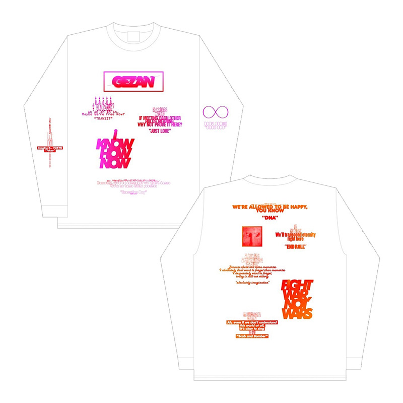 HYSTOLYRICAL LONG T-shirt - 十三月/GEZAN official online store