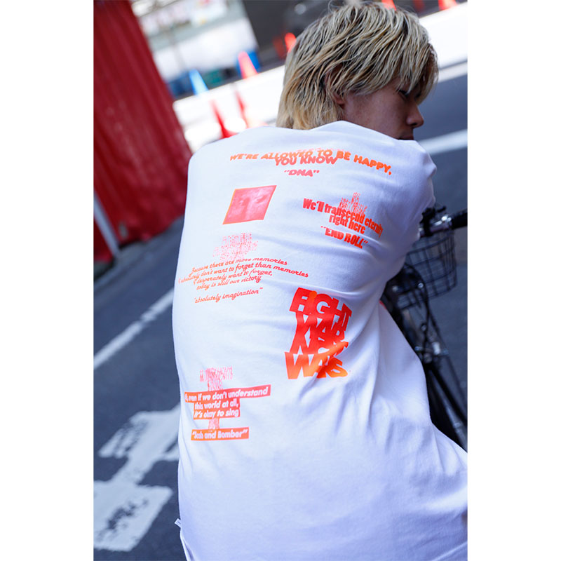 HYSTOLYRICAL LONG T-shirt - 十三月/GEZAN official online store