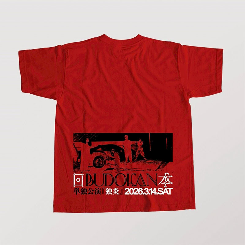 日本武道館 T-shirt - 十三月/GEZAN official online store