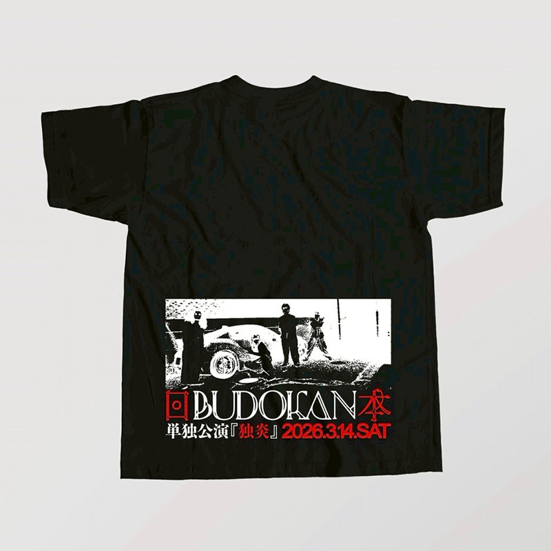 日本武道館 T-shirt - 十三月/GEZAN official online store