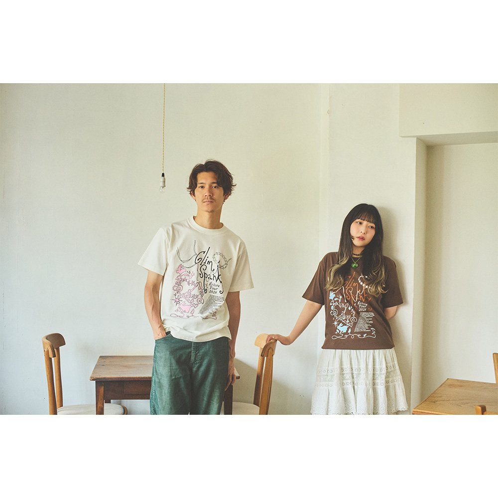 Éclore Tour 2026 Tシャツ - GLIM SPANKY OFFICIAL GOODS STORE