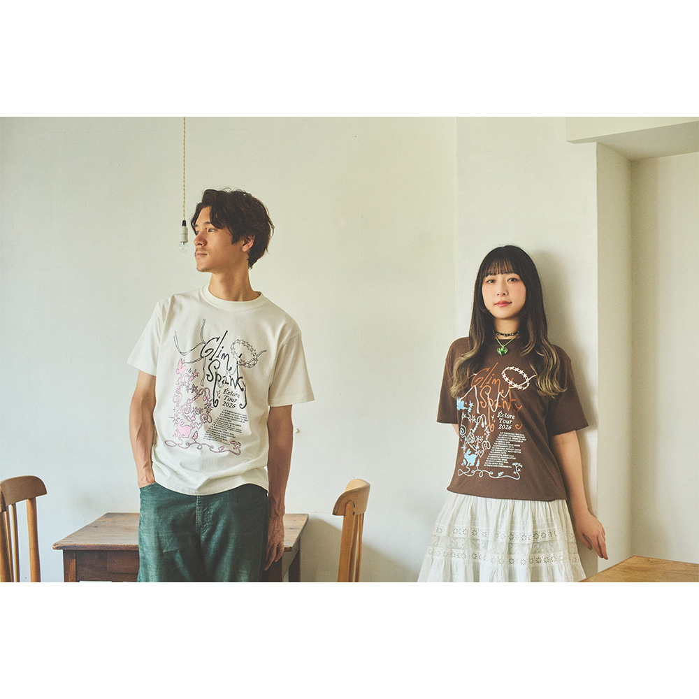 Éclore Tour 2026 Tシャツ - GLIM SPANKY OFFICIAL GOODS STORE