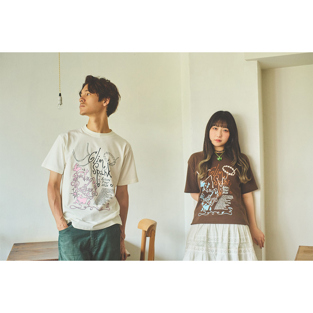 Éclore Tour 2026 Tシャツ - GLIM SPANKY OFFICIAL GOODS STORE