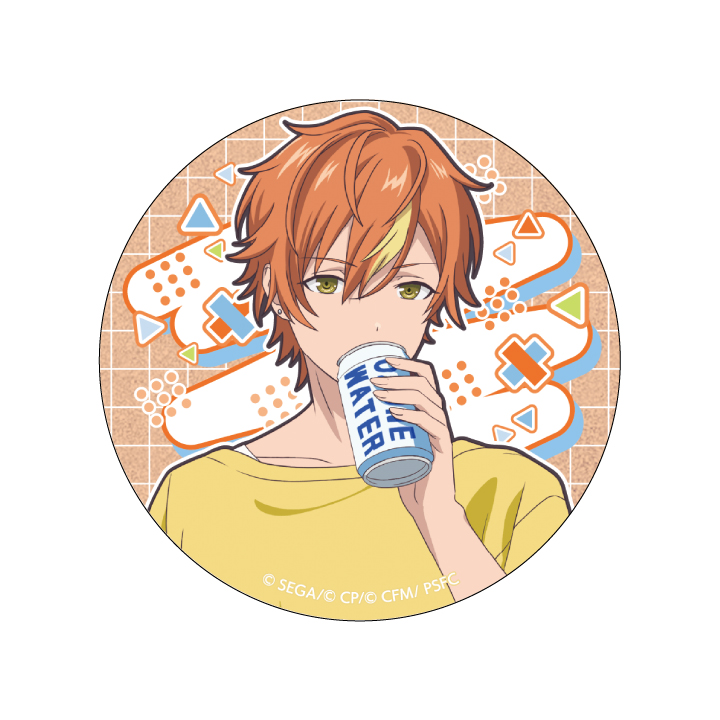 【E賞】グリッター缶バッジ 東雲 彰人