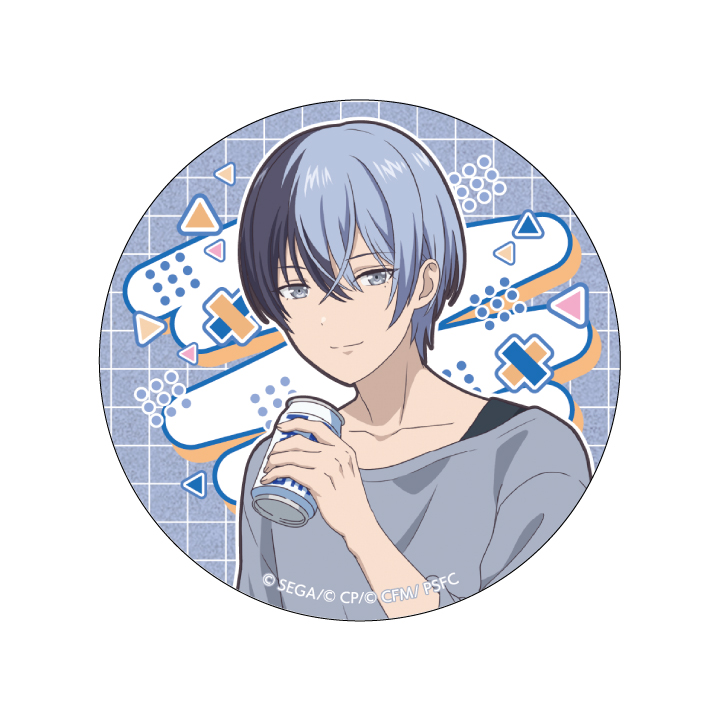 【E賞】グリッター缶バッジ 青柳 冬弥