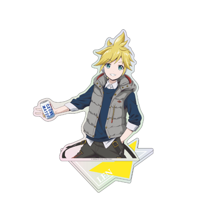 【Wチャンス賞】BIGオーロラアクリルスタンド ストリートのセカイの鏡音レン