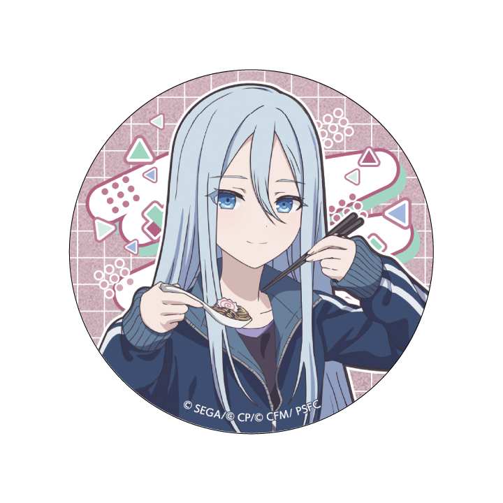 【E賞】グリッター缶バッジ 宵崎 奏