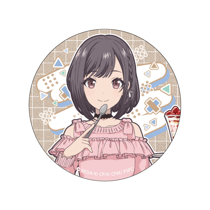 【E賞】グリッター缶バッジ 東雲 絵名