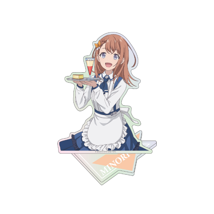 【Wチャンス賞】BIGオーロラアクリルスタンド 花里 みのり