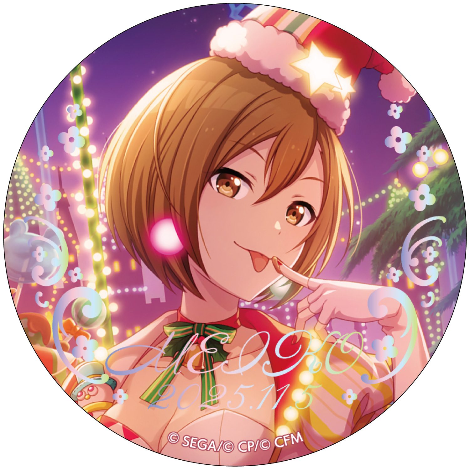 箔押し缶バッジ MEIKO C