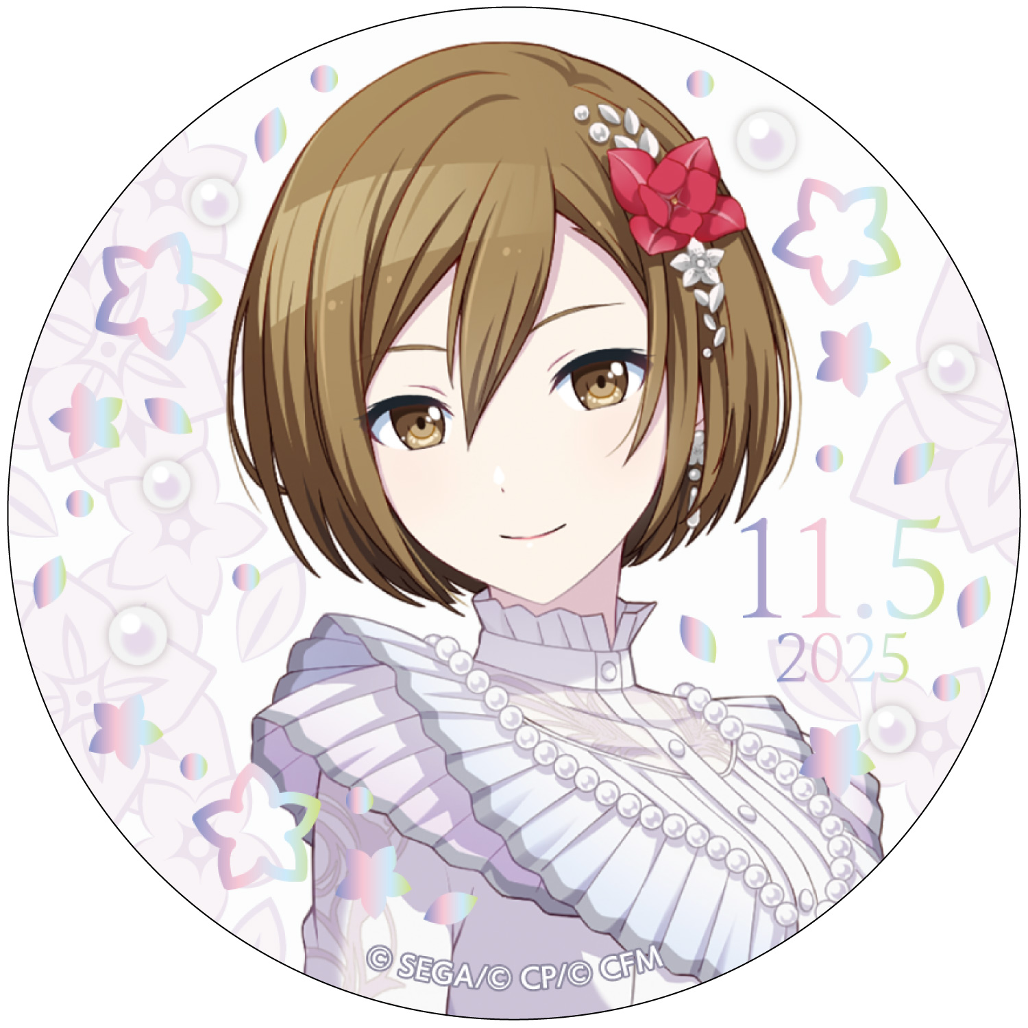 箔押し缶バッジ MEIKO G