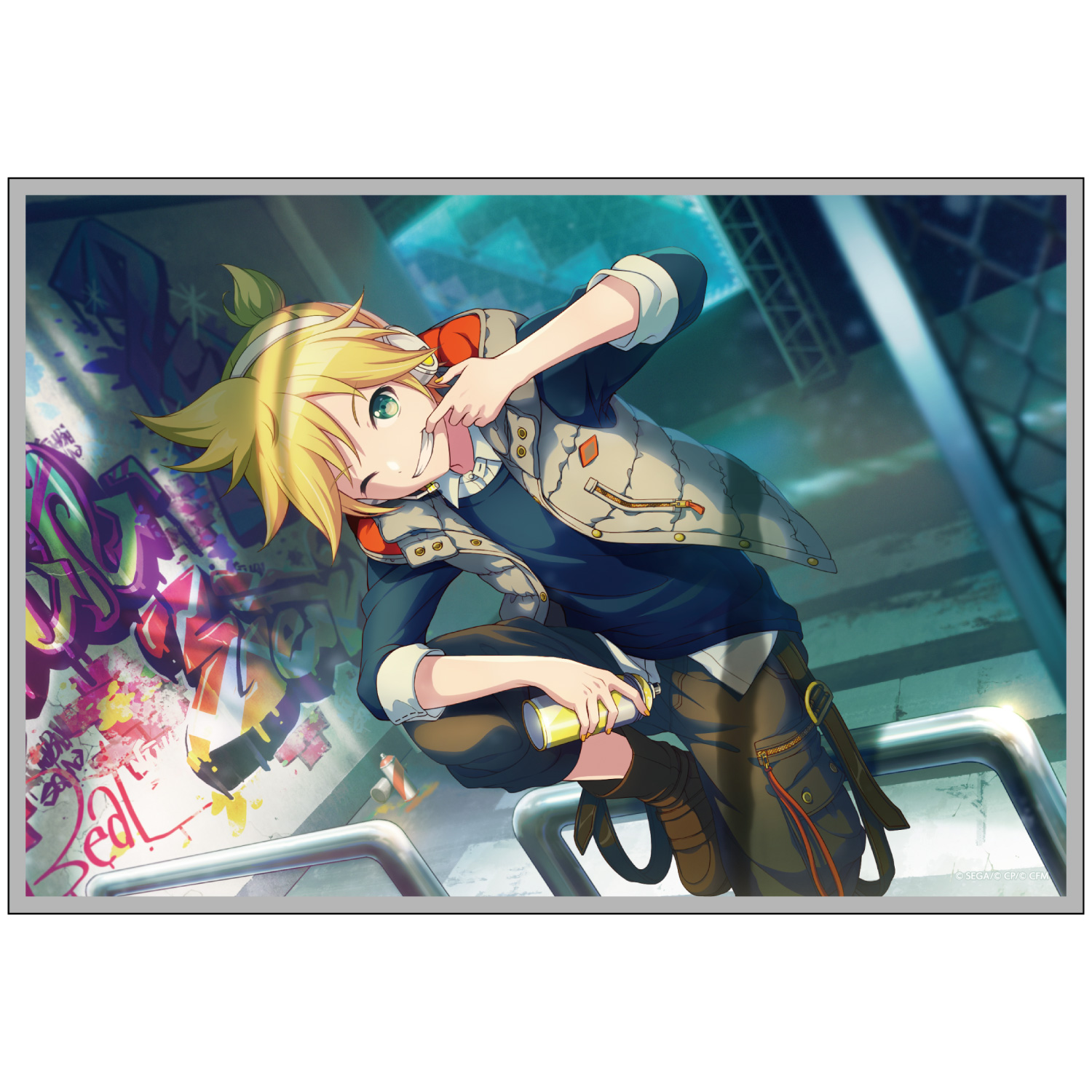 アクリル色紙 鏡音レン D