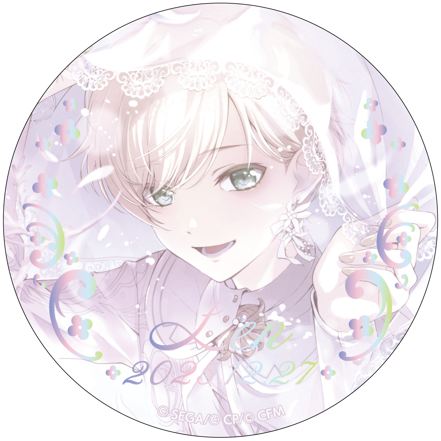 箔押し缶バッジ 鏡音レン B