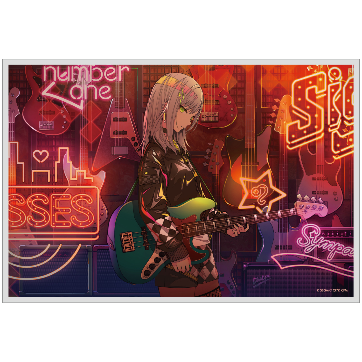 アクリル色紙 日野森 志歩 B