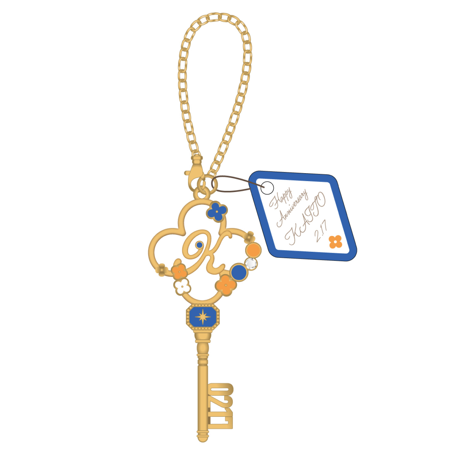 KAITO プロセカ 宝石バッジ 44個 プロセカ バースデーギフトシリーズ2025 flower celebration